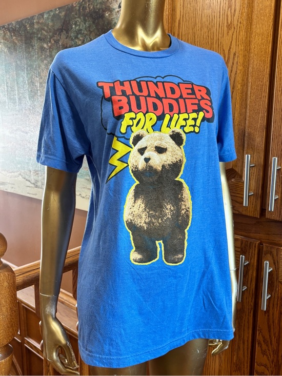 Ted Other - Reserved Blue 'Thunder Buddies For Life' Graphic Tee